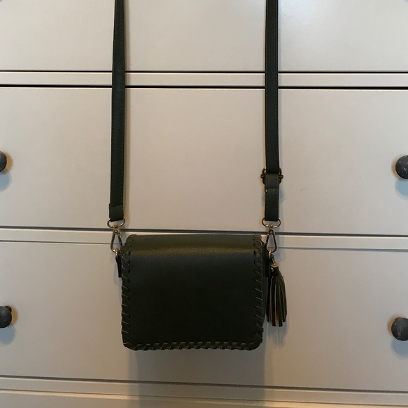 Olive Green Crossbody Purse - Picture 1 of 2
